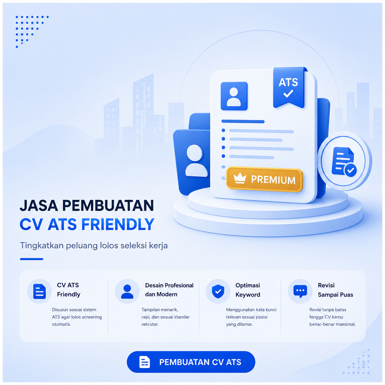 Jasa Pembuatan CV ATS Friendly